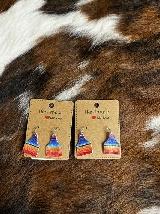 Serape Cowtags