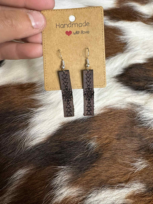 Smaller Aztec Earrings