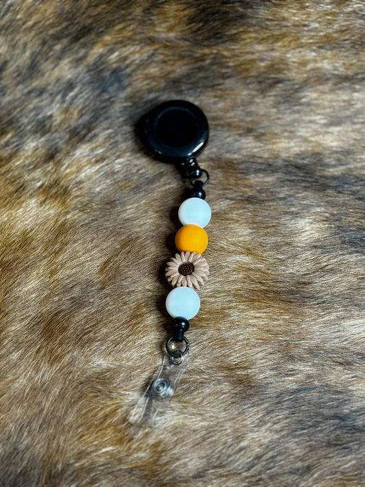 Orange & White Flower Reel