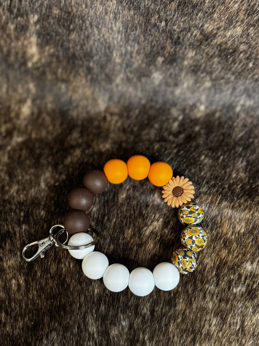 Sunflower Wristlet
