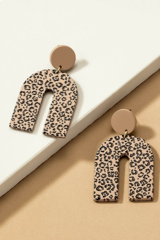 Cheetah Arch Earrings
