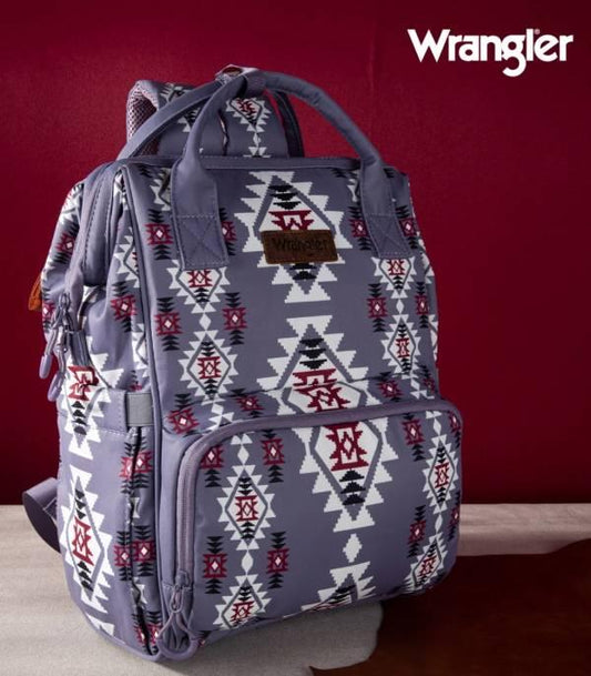 Lilac Wrangler Diaper Bag