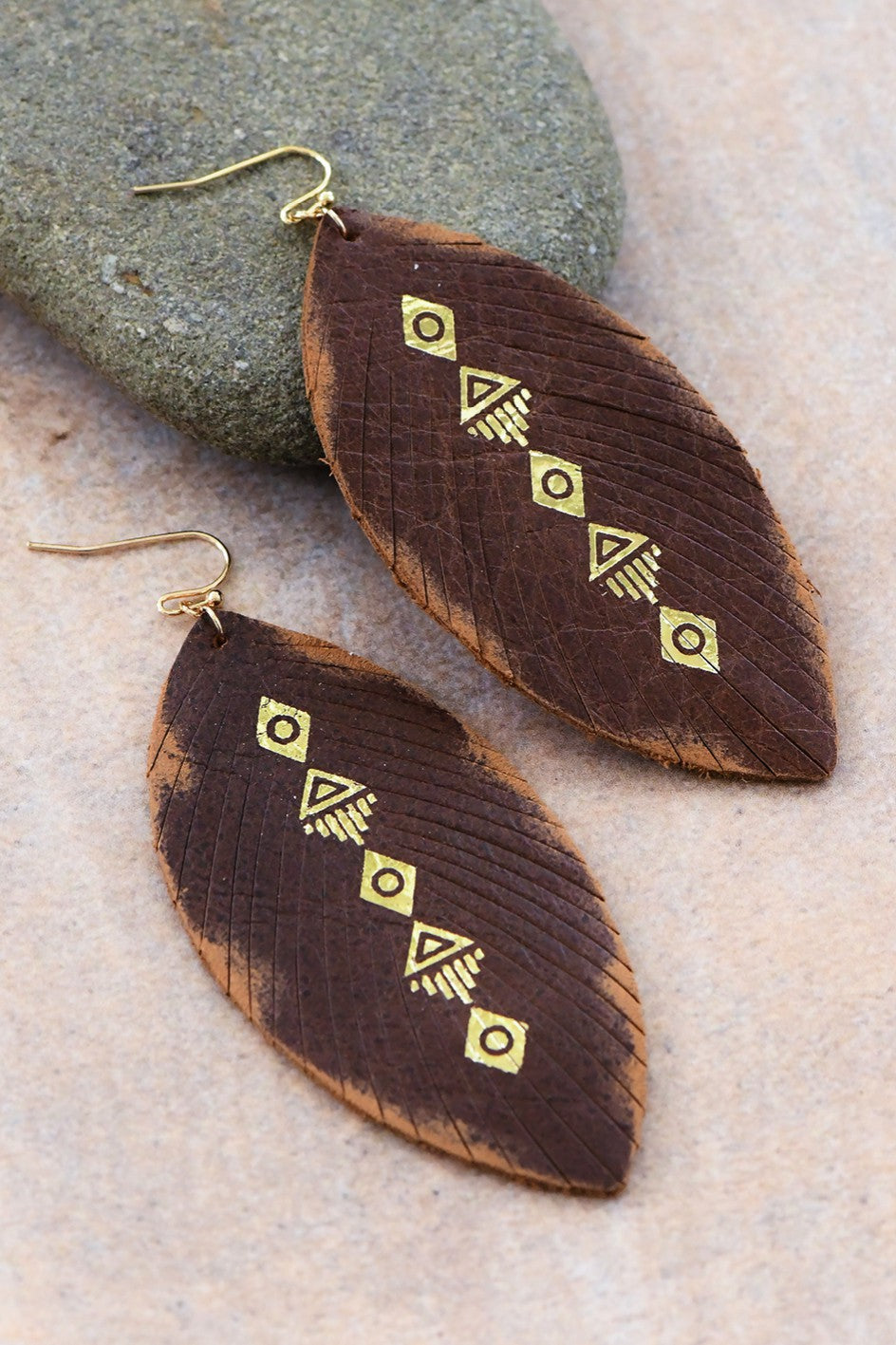 Tribal Left Earrings