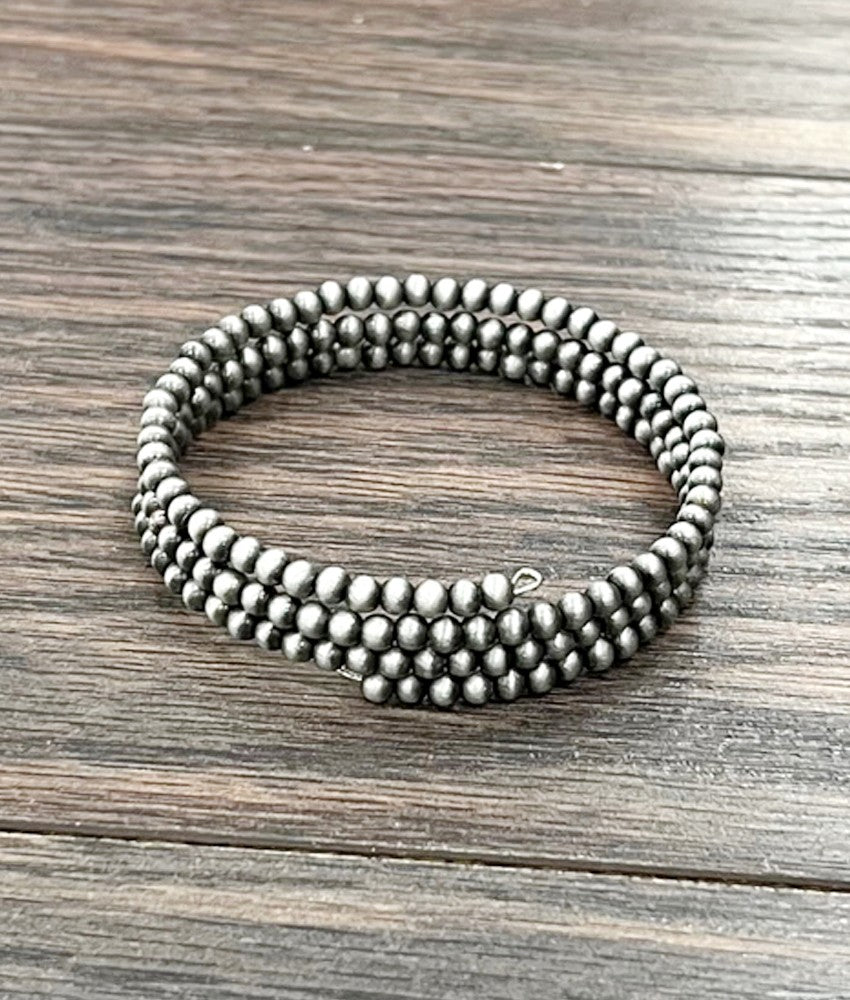 Navajo Pearl Wrap Bracelet