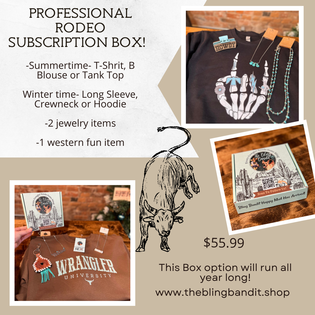Professional Rodeo Subscription Box!