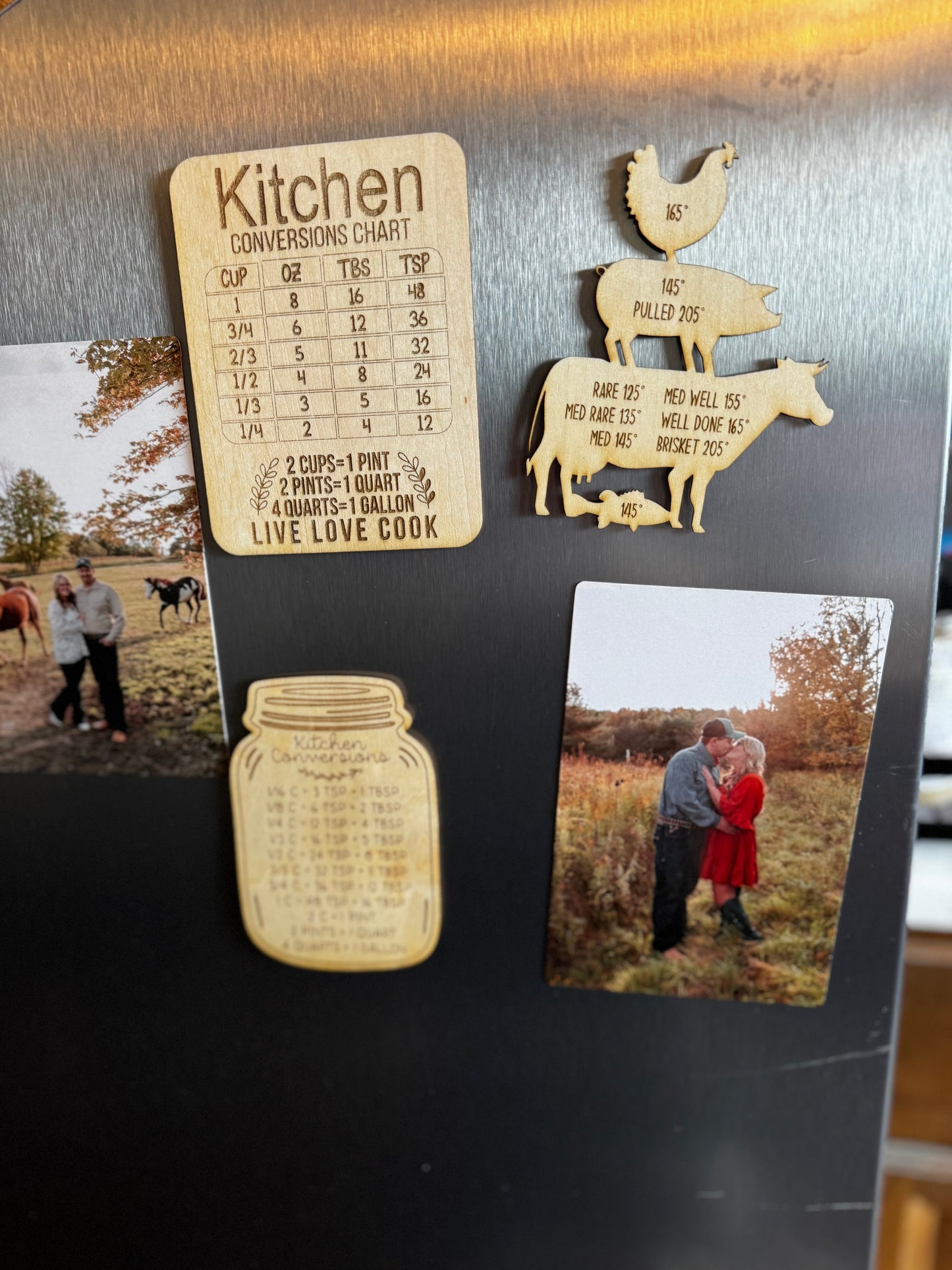 Meat Temp Magnet