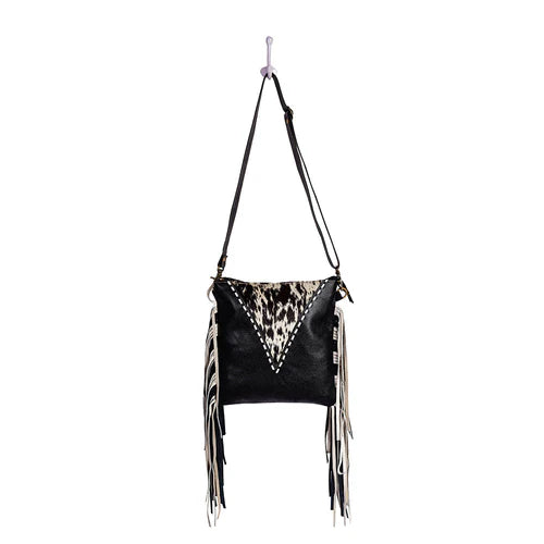 Salt and Pepper Buckstitch Myra Purse
