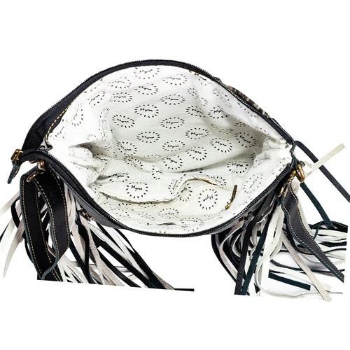 Salt and Pepper Buckstitch Myra Purse