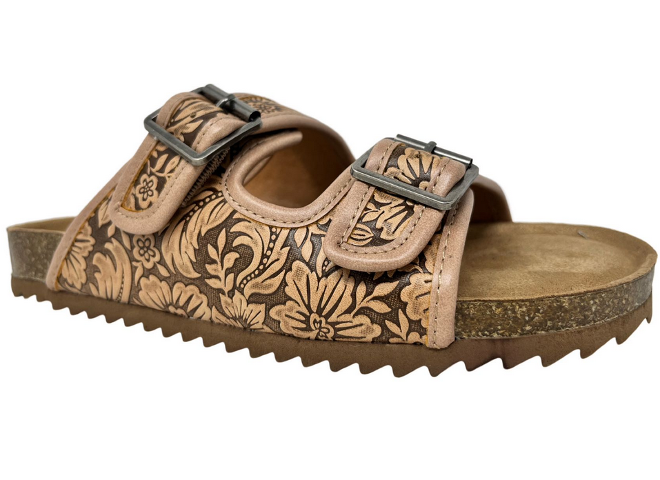 Outlaw Berry Sandals
