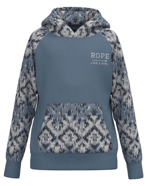 Icy Blue Mountains Hoodie