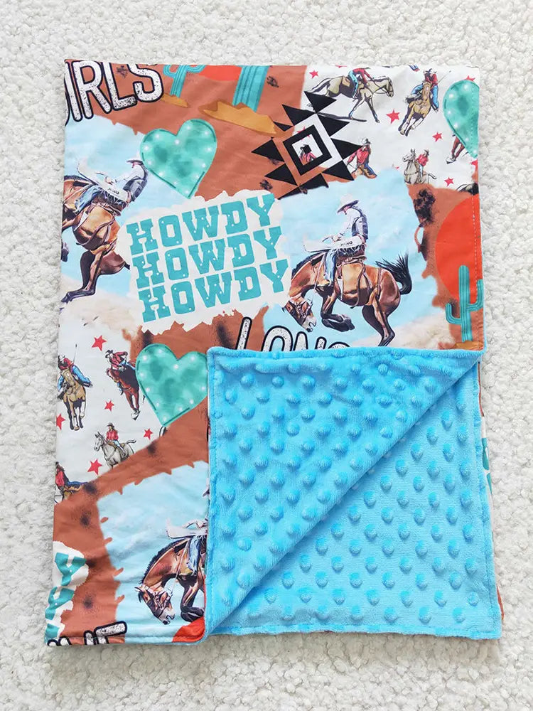Long Live Cowgirls Baby Blanket